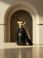 Oud Amal limited edition hand-numbered bottle — Swiss luxury oud perfume