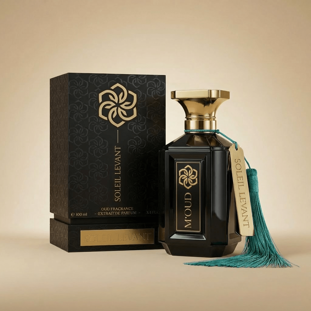 Soleil Levant niche luxury perfume — Swiss Made Swiss Label certified — M'OUD Switzerland