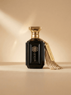 D'Or Davana Extrait de Parfum — gold-capped flacon front view